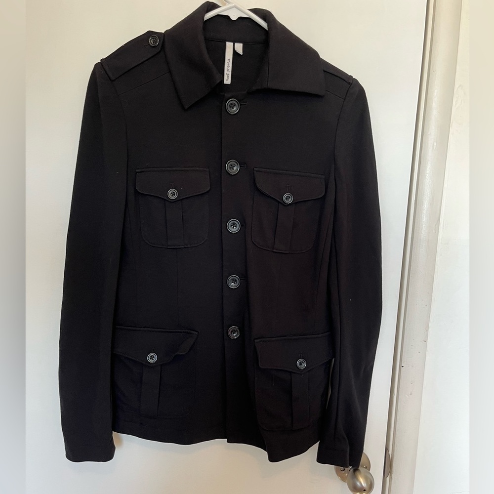 Michael Stars black military jacket